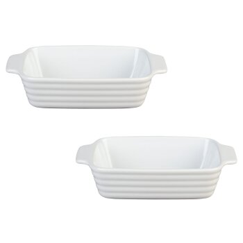 ERNESTO® Auflaufformen-Set / Auflaufform, Steinzeug glasiert - B-Ware