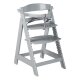 roba Treppenhochstuhl Sit Up Click & Fun, inklusive abnehmbarem Essbrett und Bügel, taupe - B-Ware sehr gut