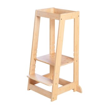 roba Lernturm, aus Bambus-Holz, bis 80 kg belastbar -...