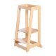 roba Lernturm, aus Bambus-Holz, bis 80 kg belastbar - B-Ware neuwertig