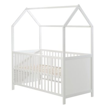 roba Kombi-Kinderbett, 3-fach verstellbar, 70 x 140 cm, weiß - B-Ware neuwertig