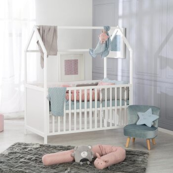 roba Kombi-Kinderbett, 3-fach verstellbar, 70 x 140 cm, weiß - B-Ware neuwertig