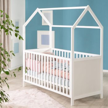 roba Kombi-Kinderbett, 3-fach verstellbar, 70 x 140 cm, weiß - B-Ware neuwertig