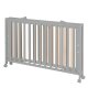 roba Klappbett Fold Up, 60 x 120 cm, Holz taupe, 2-fach höhenverstellbar - B-Ware sehr gut