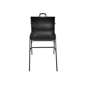 GRILLMEISTER Holzkohle Fassgrill »Kansas«, mit Gestell, B 60 x H 95 x T 79 cm - B-Ware Transportschaden Kosmetisch