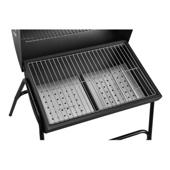 GRILLMEISTER Holzkohle Fassgrill »Kansas«, mit Gestell, B 60 x H 95 x T 79 cm - B-Ware Transportschaden Kosmetisch