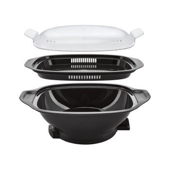 SILVERCREST® Dampfgaraufsatz-Set für Monsieur...