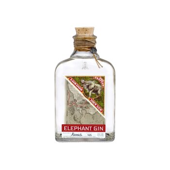ELEPHANT GIN London Dry Gin mit Geschenkbox + Glas 45% Vol