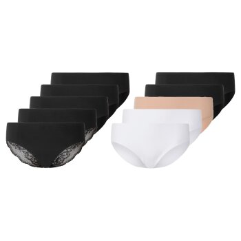 esmara® Lasercut-Minislips, 5er Set, besonders...
