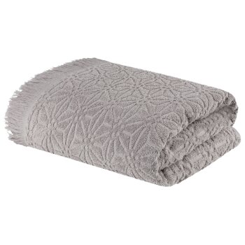 Barbara Becker Duschtuch, 70 x 140 cm (Muster/grau) -...