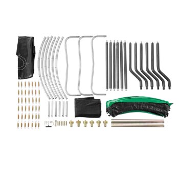 CRIVIT® Gartentrampolin 244 cm mit Sicherheitsnetz -...