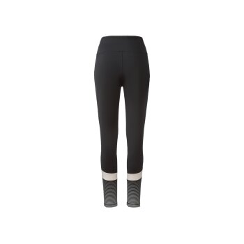 CRIVIT Damen Funktionstights mit integrierter Smartphonetasche (schwarz, S(36/38)) - B-Ware neuwertig