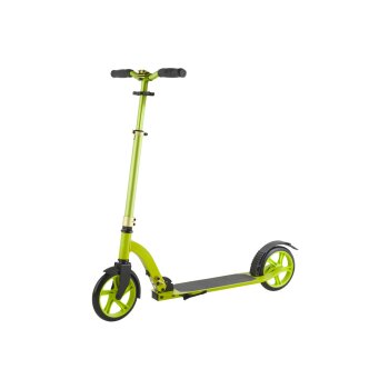 CRIVIT Aluminium-Scooter Big Wheel, Limette - B-Ware sehr gut