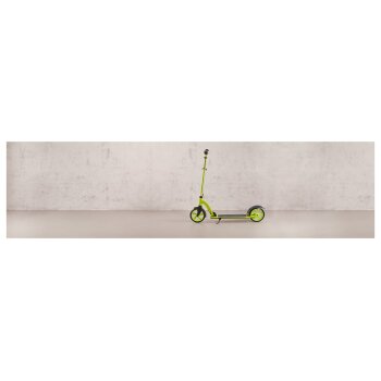 CRIVIT Aluminium-Scooter Big Wheel, Limette - B-Ware sehr gut
