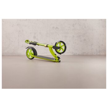 CRIVIT Aluminium-Scooter Big Wheel, Limette - B-Ware sehr gut