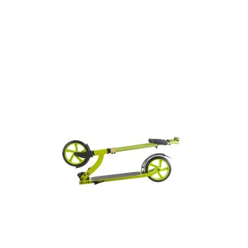 CRIVIT Aluminium-Scooter Big Wheel, Limette - B-Ware sehr gut