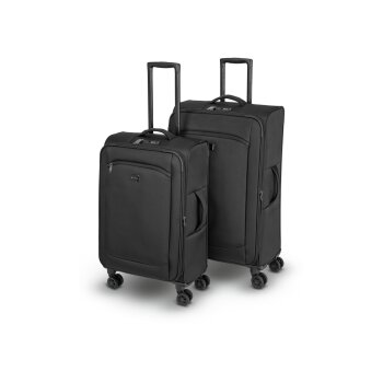 TOPMOVE® Koffer-Set, Softcase, M und XL, 62/69 L und 96/108 L, erweiterbar - B-Ware sehr gut