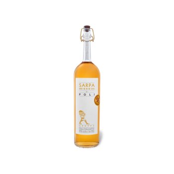 Jacopo Poli Grappa Sarpa Oro di Poli mit Geschenkbox 40% Vol