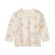 lupilu® Baby Set, 3-teilig, aus Langarmshirt, Schlupfhose und Halstuch (beige/rot, 62/68) - B-Ware neuwertig