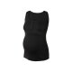 esmara® Damen Umstands-Ripptops, 2 Stück, mit Baumwolle (schwarz/weiß, S(36/38)) - B-Ware neuwertig