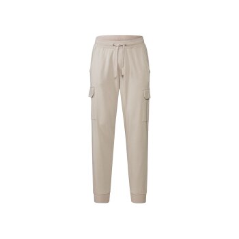 LIVERGY® Herren Cargo-Sweathose mit Baumwolle (sand, L(52/54)) - B-Ware neuwertig