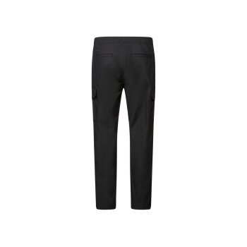 LIVERGY® Herren Cargohose mit Ripstop-Muster (schwarz, L(52/54)) - B-Ware neuwertig