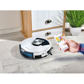 SILVERCREST® Saugroboter SSR AL1, mit App und Lasernavigation - B-Ware gebraucht