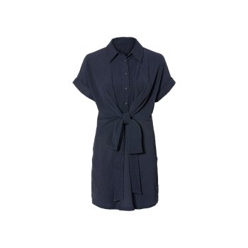 esmara® Damen Kleid, leger geschnitten (marine, M...