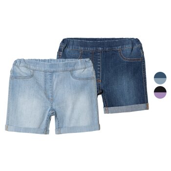 lupilu® Kleinkinder Denimshorts, 2 Stück, mit...