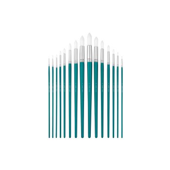 crelando® Pinsel-Set, mit Birkenholzgriff - B-Ware