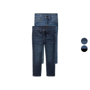 lupilu® Kleinkinder Jeans, 2 Stück, Slim Fit -...