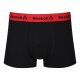 Reebok Herren Boxershorts, 2 Stück, mit Baumwolle (schwarz/rot, 7/XL) - B-Ware neuwertig