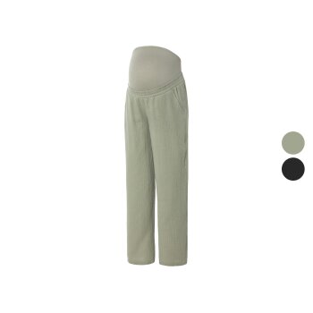 esmara® Damen Umstands-Relaxhose aus Musselin - B-Ware