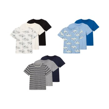 lupilu® Kleinkinder T-Shirts, 3 Stück, mit...