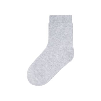 lupilu® Kleinkinder Socken, 7 Paar, mit Bio-Baumwolle (Streifen/navy/grau, 23-26) - B-Ware neuwertig