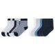 lupilu® Kleinkinder Socken, 7 Paar, mit Bio-Baumwolle (Streifen/navy/grau, 23-26) - B-Ware neuwertig