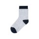 lupilu® Kleinkinder Socken, 7 Paar, mit Bio-Baumwolle (Streifen/navy/grau, 23-26) - B-Ware neuwertig