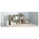 LIVARNO home Modulregal, kratzfest, flexibel anpassbar - B-Ware Transportschaden M