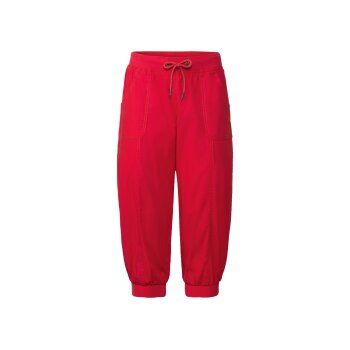 esmara® Damen Hose, aus reiner Baumwolle (rot, 44) - B-Ware neuwertig