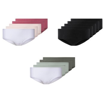 esmara® Damen Hipster, 5 Stück, hoher...