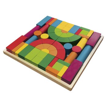 Playtive Holzspielzeug, nach Montessori-Art (Stapelblöcke) - B-Ware neuwertig