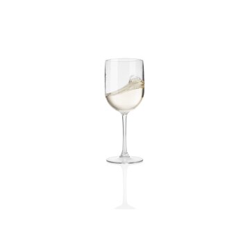 ERNESTO® Gläserset aus stabilem Kunststoff, 6-teilig, Champagnergläser, transparent - B-Ware neuwertig