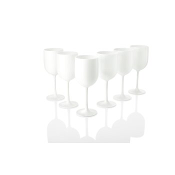 ERNESTO® Gläserset aus stabilem Kunststoff,...