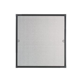 LIVARNO home Insektenschutz für Fenster, 120 x 140 cm, anthrazit - B-Ware sehr gut