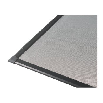 LIVARNO home Insektenschutz für Fenster, 120 x 140 cm, anthrazit - B-Ware sehr gut