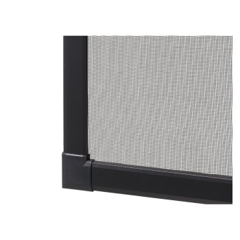 LIVARNO home Insektenschutz für Fenster, 120 x 140 cm, anthrazit - B-Ware sehr gut