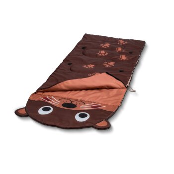 Rocktrail Kinder-Schlafsack, 2-Wege-Reißverschluss (Otter) - B-Ware neuwertig