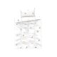 LIVARNO home Edel-Renforcé Baby-Bettwäsche, 100 x 135 cm (Croissants) - B-Ware neuwertig