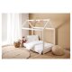 LIVARNO home Edel-Renforcé Baby-Bettwäsche, 100 x 135 cm (Croissants) - B-Ware neuwertig