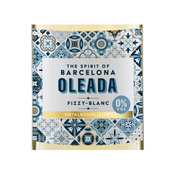 Oleada Spirit of Barcelona Fizzy Blanc alkoholfrei,...